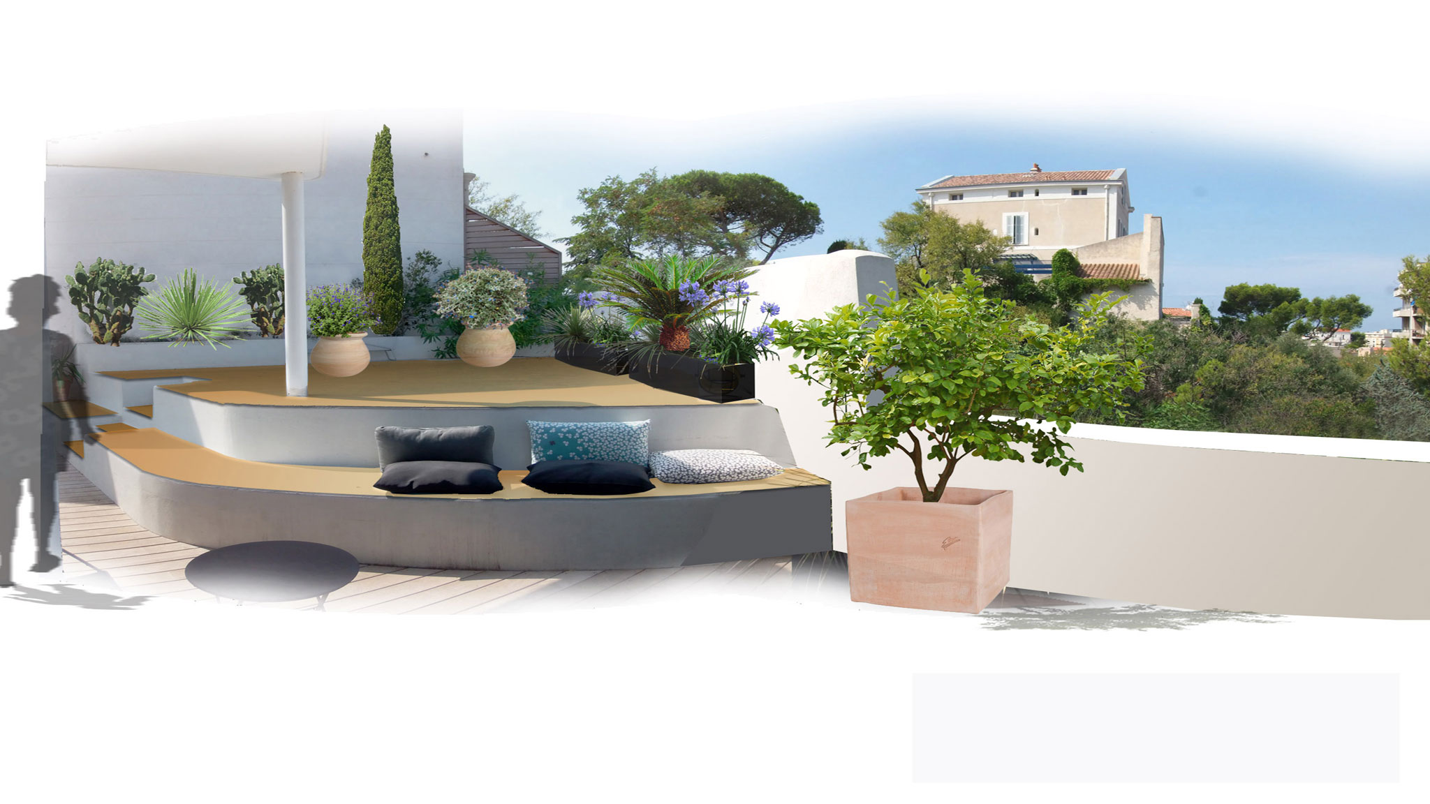 Contactez votre paysagiste jardinier à marseille